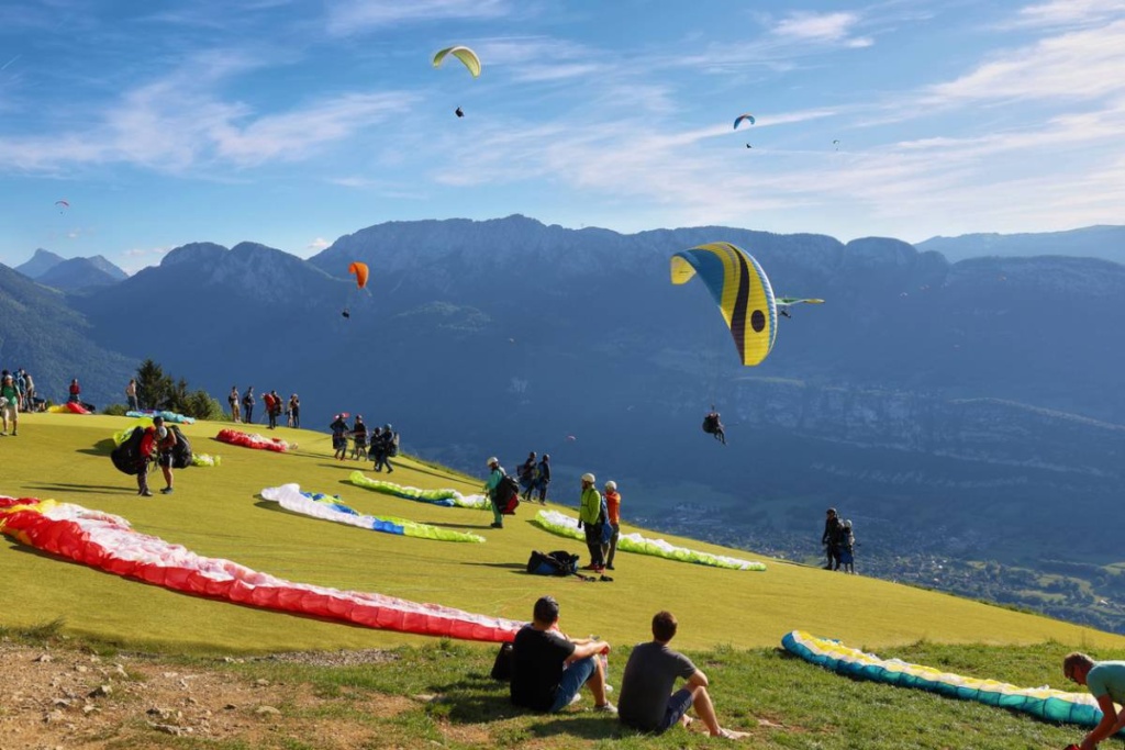 bapteme de parapente à annecy